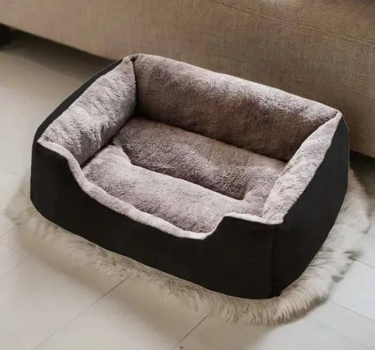 All-in-One Cat and Dog Bed with soft cushioned interior for warm and comfortable pet resting space
